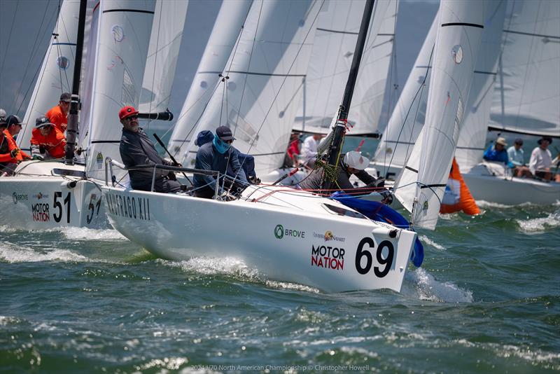 2024 J70 North American Championships - Day 3 photo copyright Christopher Howell taken at Vallarta Yacht Club and featuring the J70 class